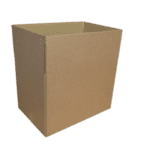 A long Christmas tree box that opens from the side.
